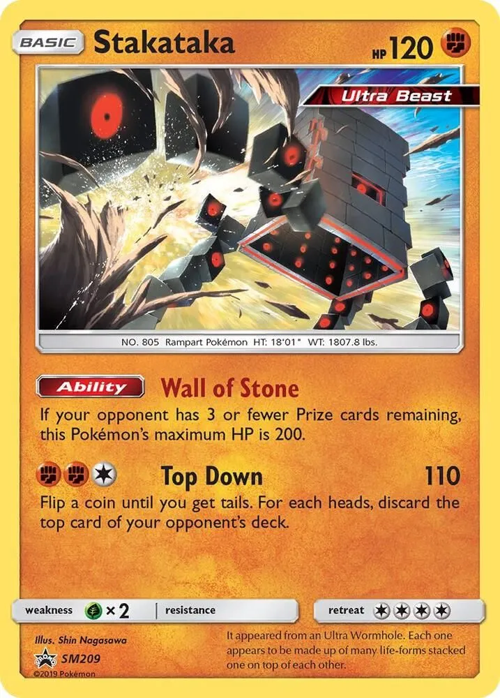 Stakataka — SM Promos — Pokemon