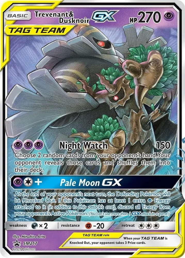 Trevenant & Dusknoir GX — SM Promos — Pokémon