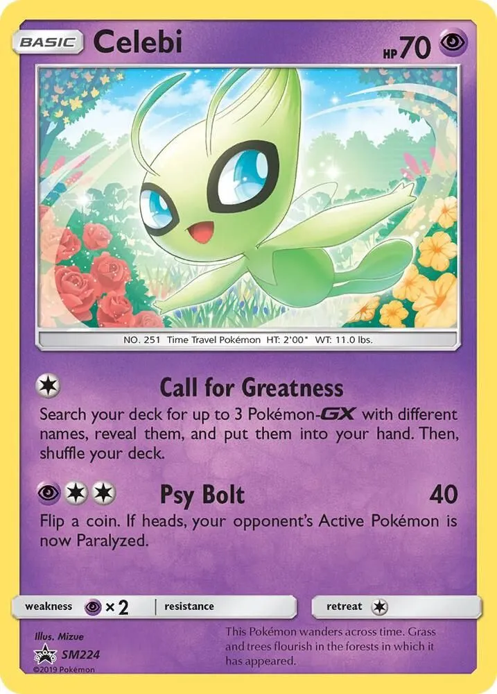Celebi — SM Promos — Pokémon