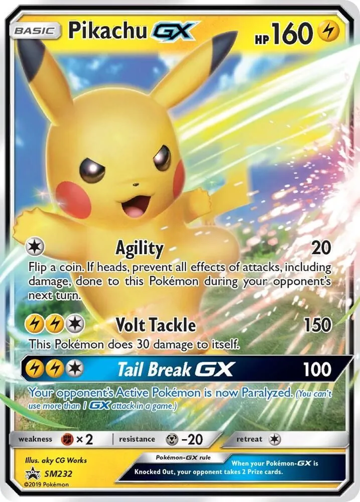 Pikachu GX — SM Promos — Pokémon
