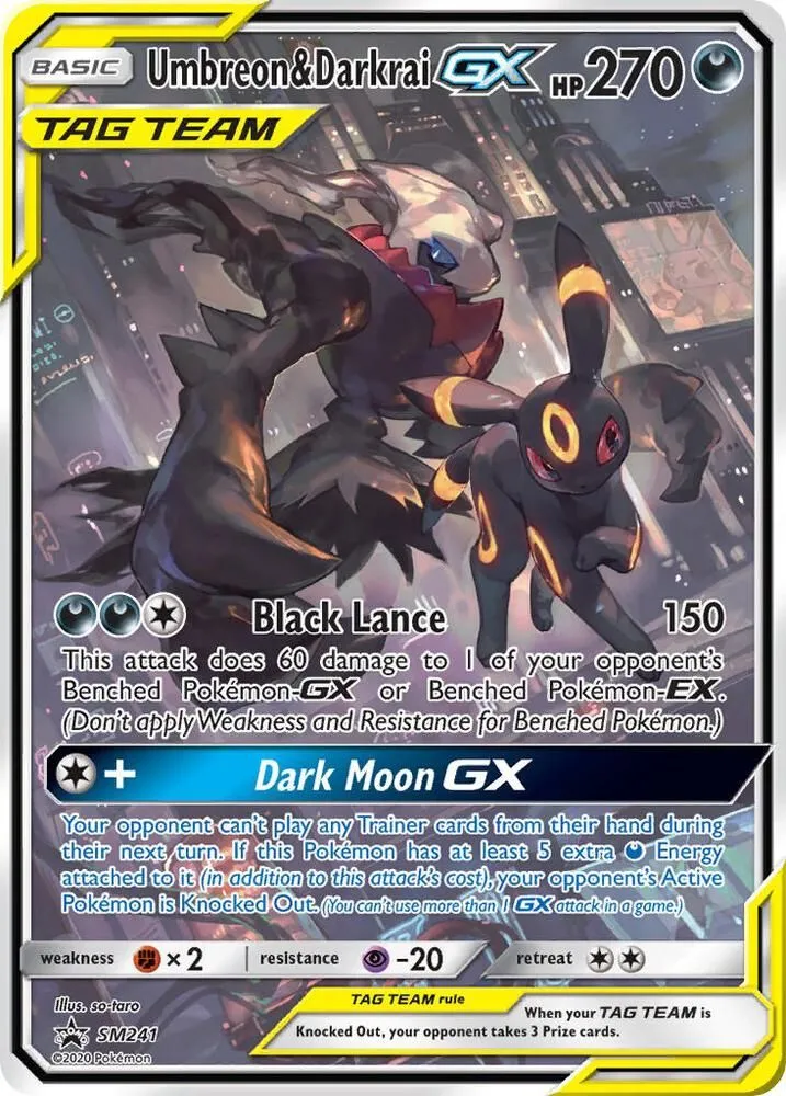 Umbreon & Darkrai GX — SM Promos — Pokemon