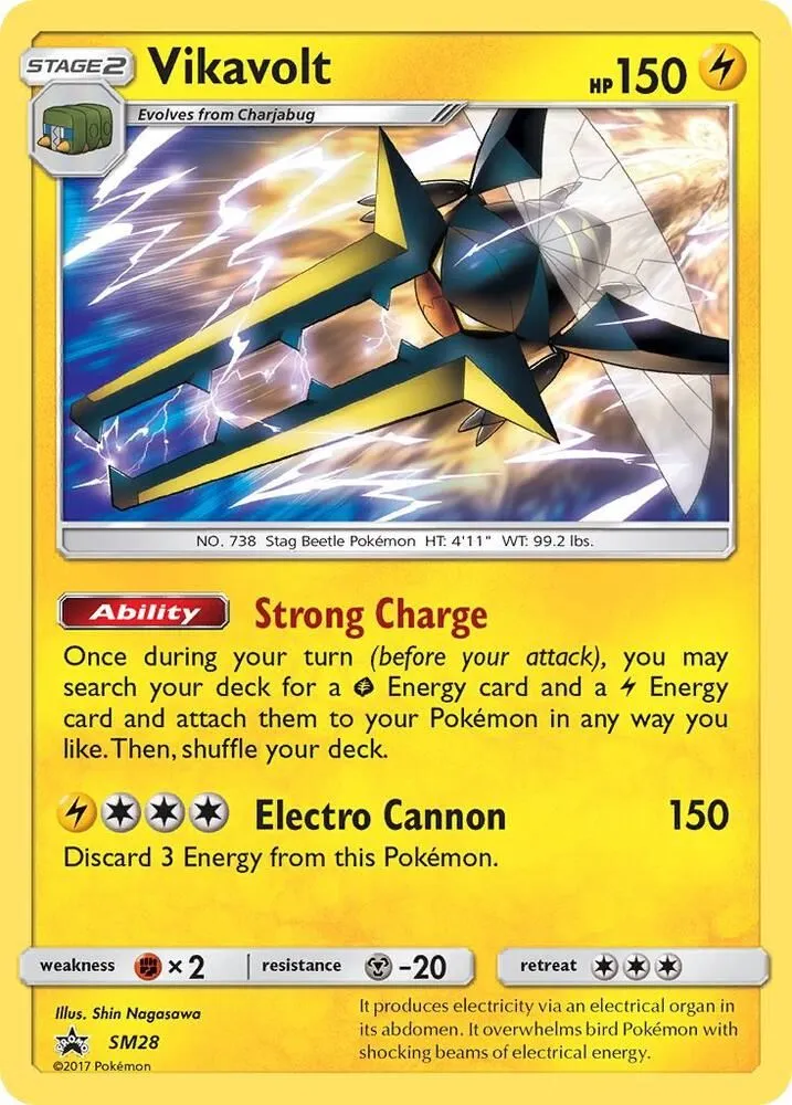 Vikavolt — SM Promos — Pokémon