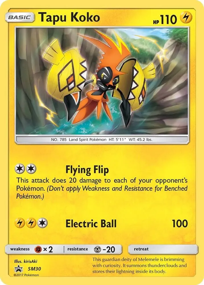 Tapu Koko — SM Promos — Pokémon