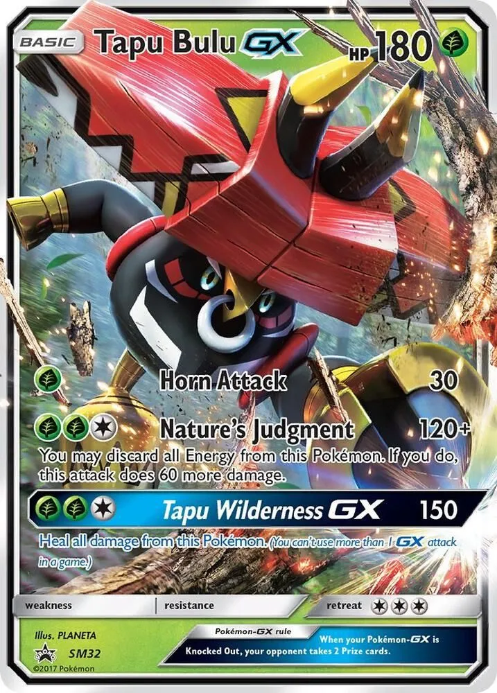 Tapu Bulu GX — SM Promos — Pokémon