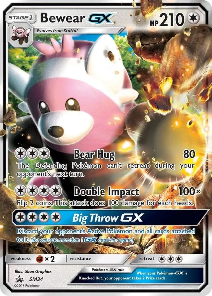 Bewear GX — SM Promos — Pokemon