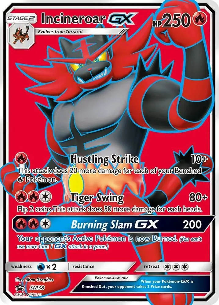 Incineroar GX — SM Promos — Pokémon