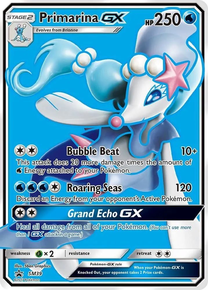 Primarina GX — SM Promos — Pokemon