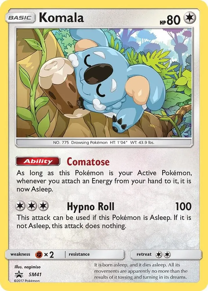 Komala — SM Promos — Pokemon