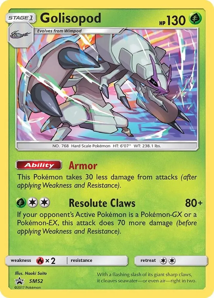 Golisopod from SM Promos - Pokemon