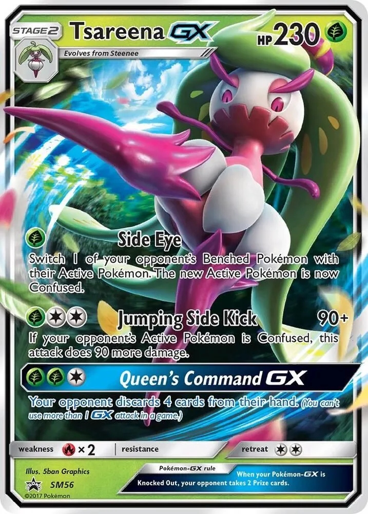 Tsareena GX — SM Promos — Pokémon
