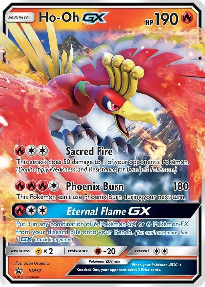 Ho-Oh GX — SM Promos — Pokémon