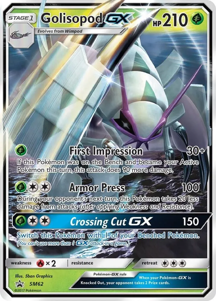 Golisopod GX — SM Promos — Pokemon