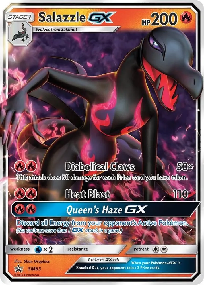 Salazzle GX — SM Promos — Pokemon
