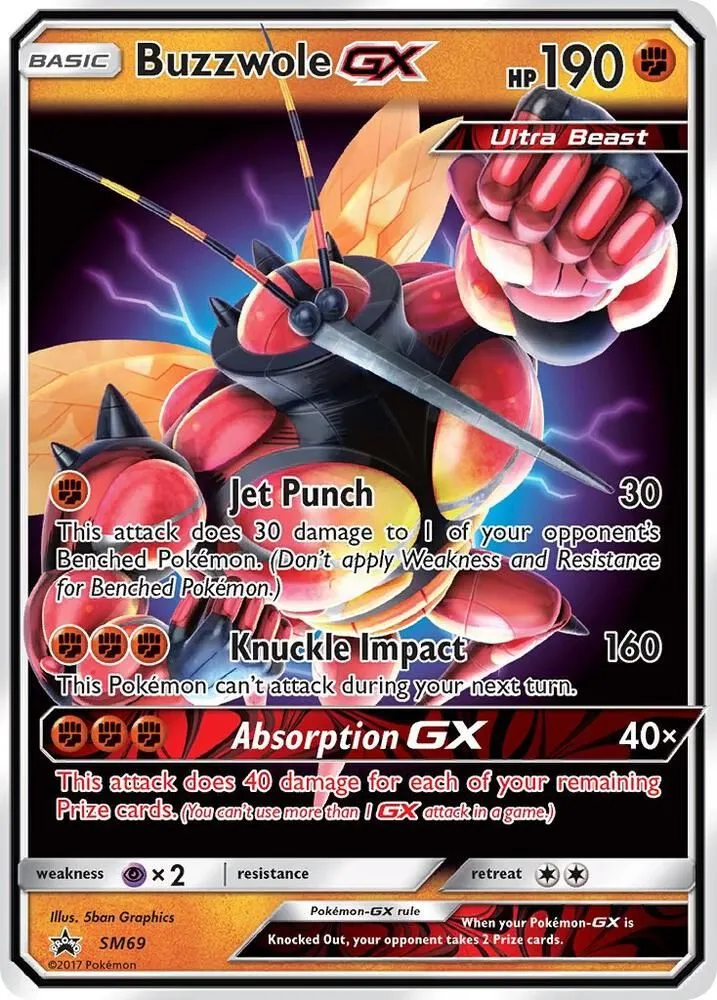 Buzzwole GX — SM Promos — Pokémon