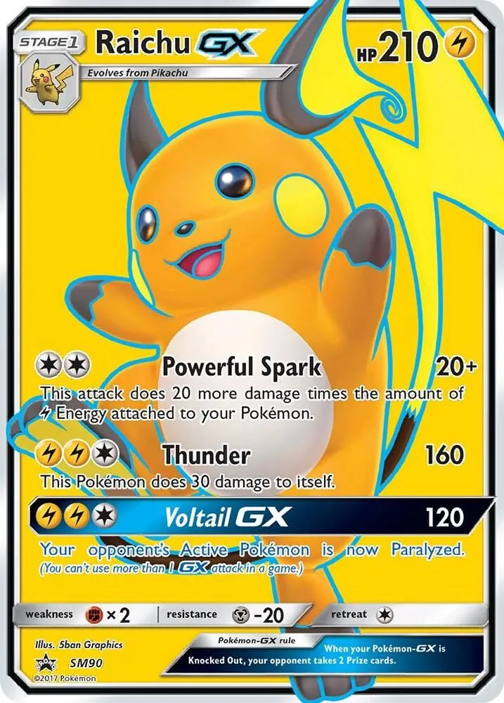 Raichu GX — SM Promos — Pokémon