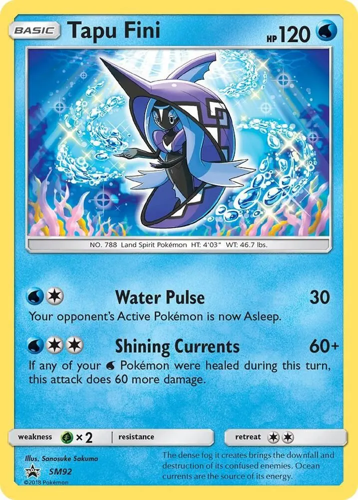 Tapu Fini — SM Promos — Pokemon