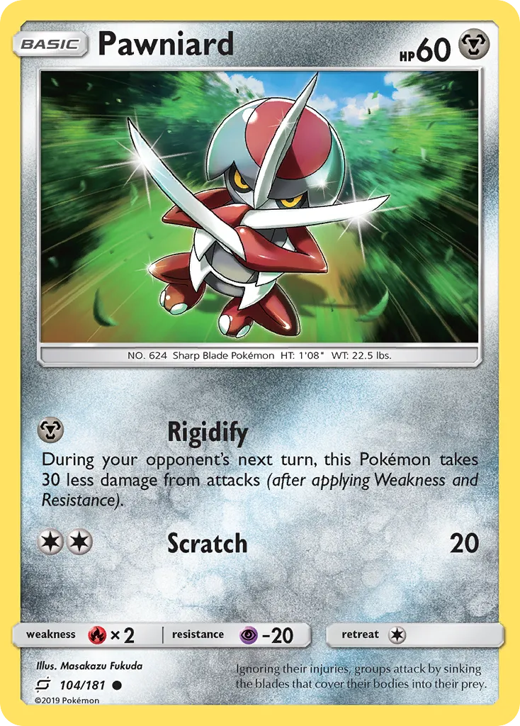Pawniard — SM - Team Up — Pokémon
