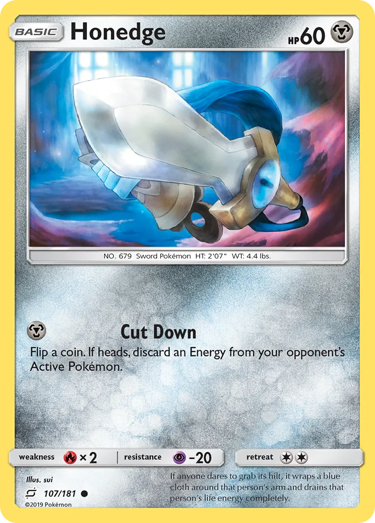 Honedge — SM - Team Up — Pokémon