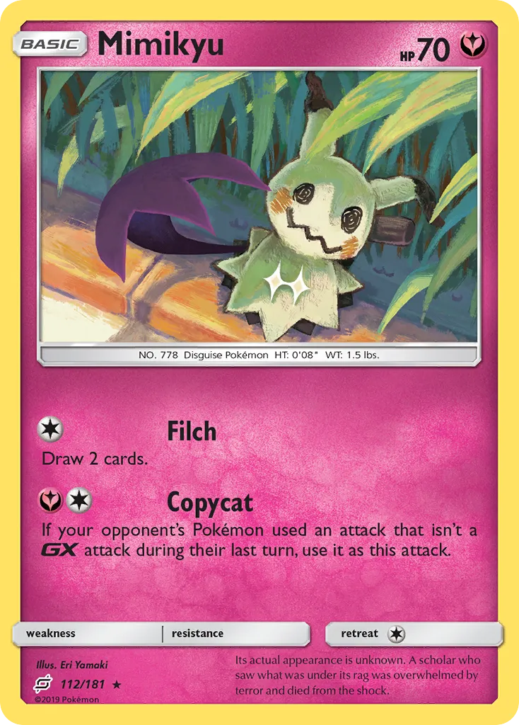 Mimikyu — SM - Team Up — Pokémon