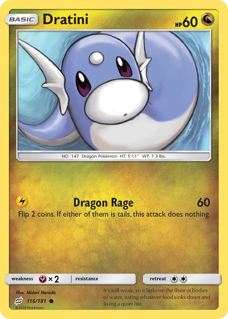 Dratini — SM - Team Up — Pokémon