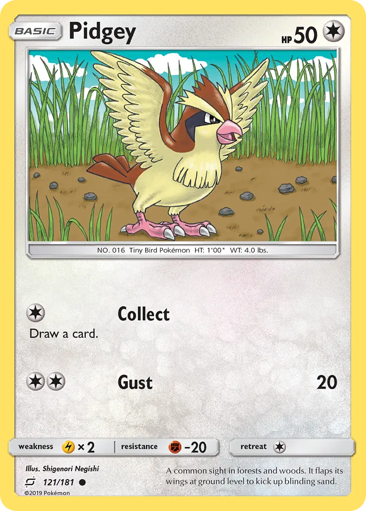 Pidgey — SM - Team Up — Pokemon