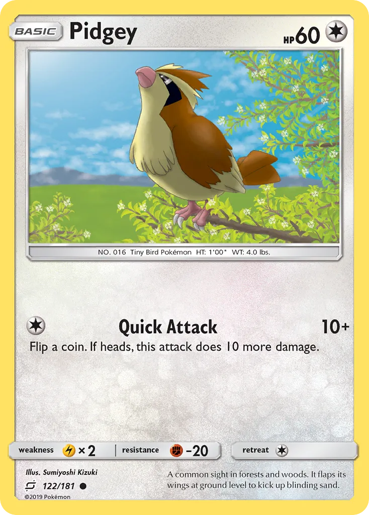 Pidgey — SM - Team Up — Pokemon