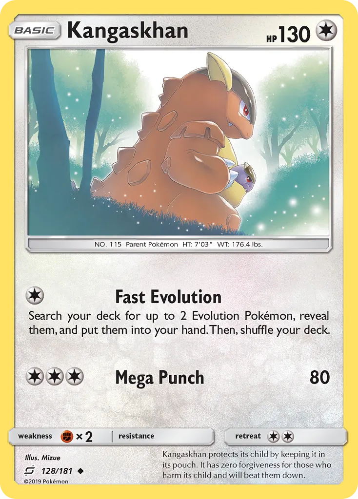Kangaskhan — SM - Team Up — Pokemon