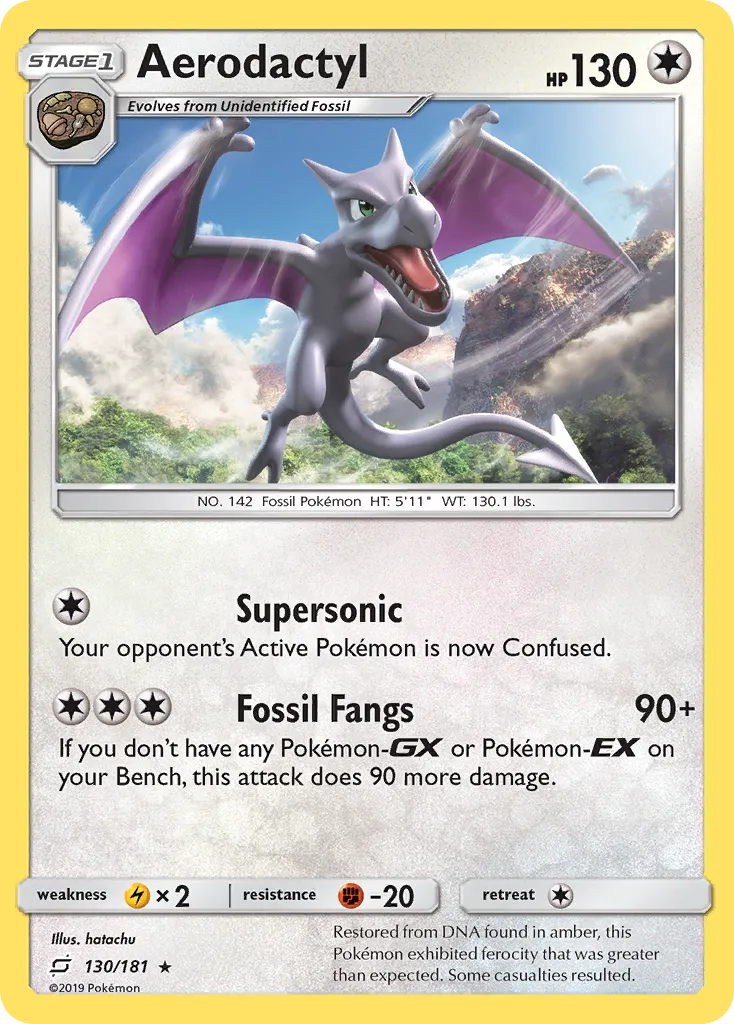 Aerodactyl — SM - Team Up — Pokemon