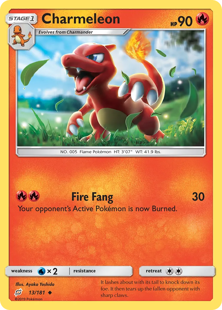 Charmeleon — SM - Team Up — Pokemon