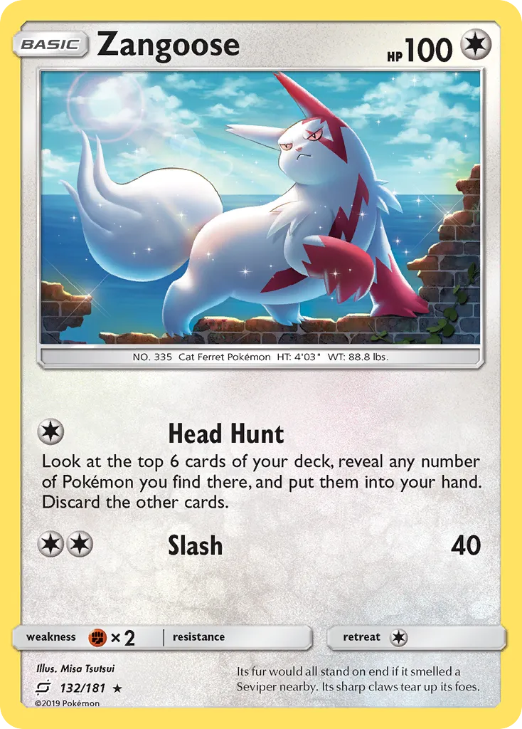 Zangoose — SM - Team Up — Pokémon