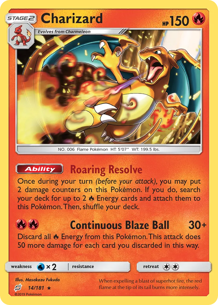 Charizard — SM - Team Up — Pokémon