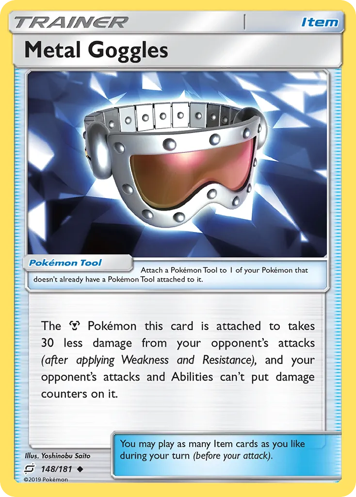 Metal Goggles — SM - Team Up — Pokemon