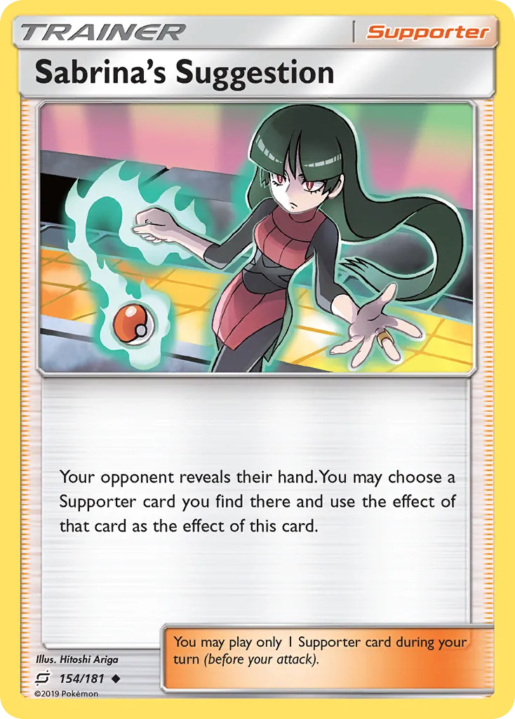 Sabrina's Suggestion — SM - Team Up — Pokémon