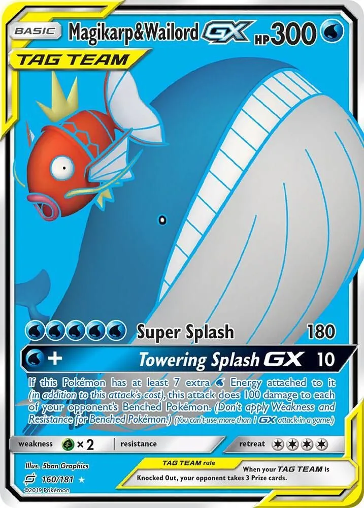 Magikarp & Wailord GX — SM - Team Up — Pokemon