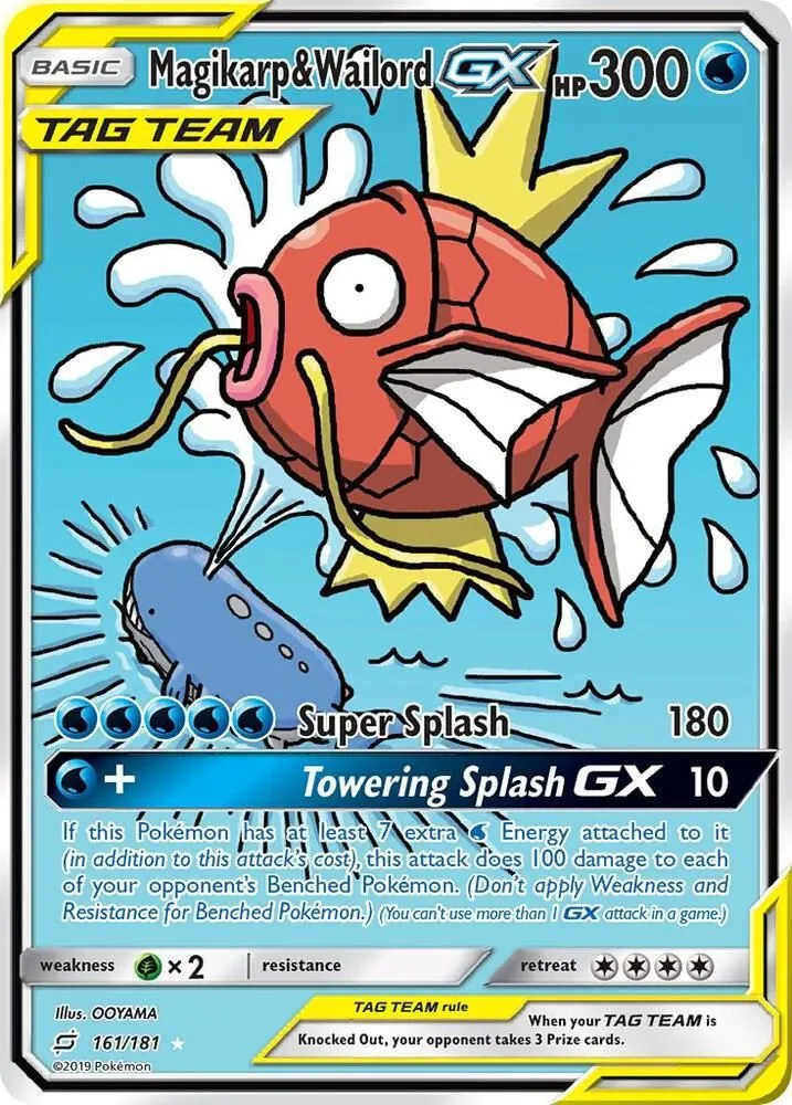Magikarp & Wailord GX — SM - Team Up — Pokemon