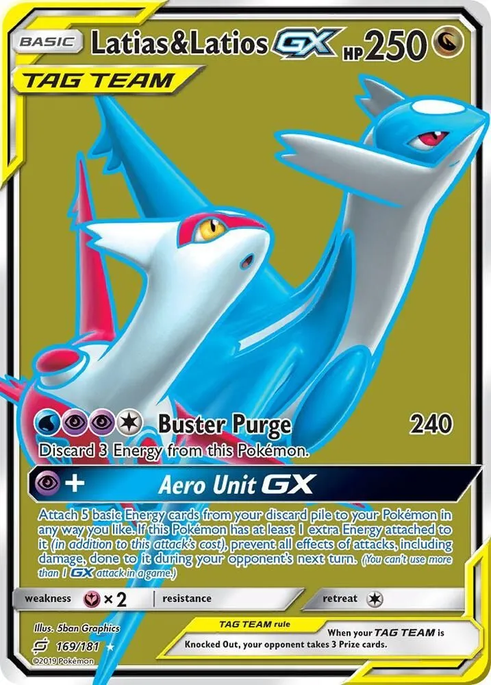 Latias & Latios GX — SM - Team Up — Pokémon