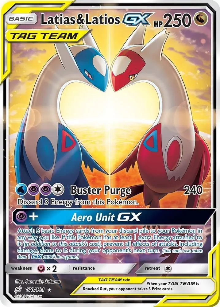 Latias & Latios GX — SM - Team Up — Pokémon