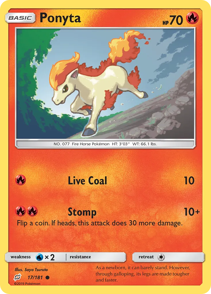 Ponyta — SM - Team Up — Pokémon