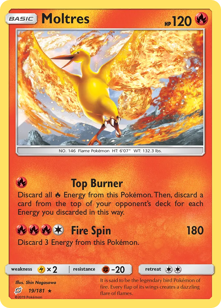 Moltres — SM - Team Up — Pokémon