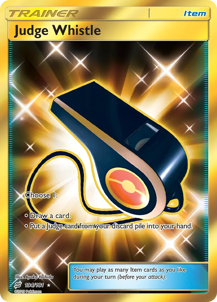 Sifflet de Juge — SM - Team Up — Pokemon