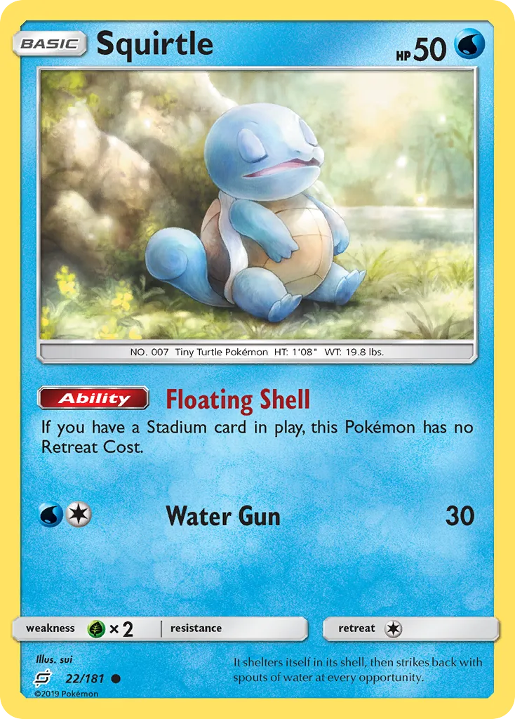 Squirtle — SM - Team Up — Pokemon