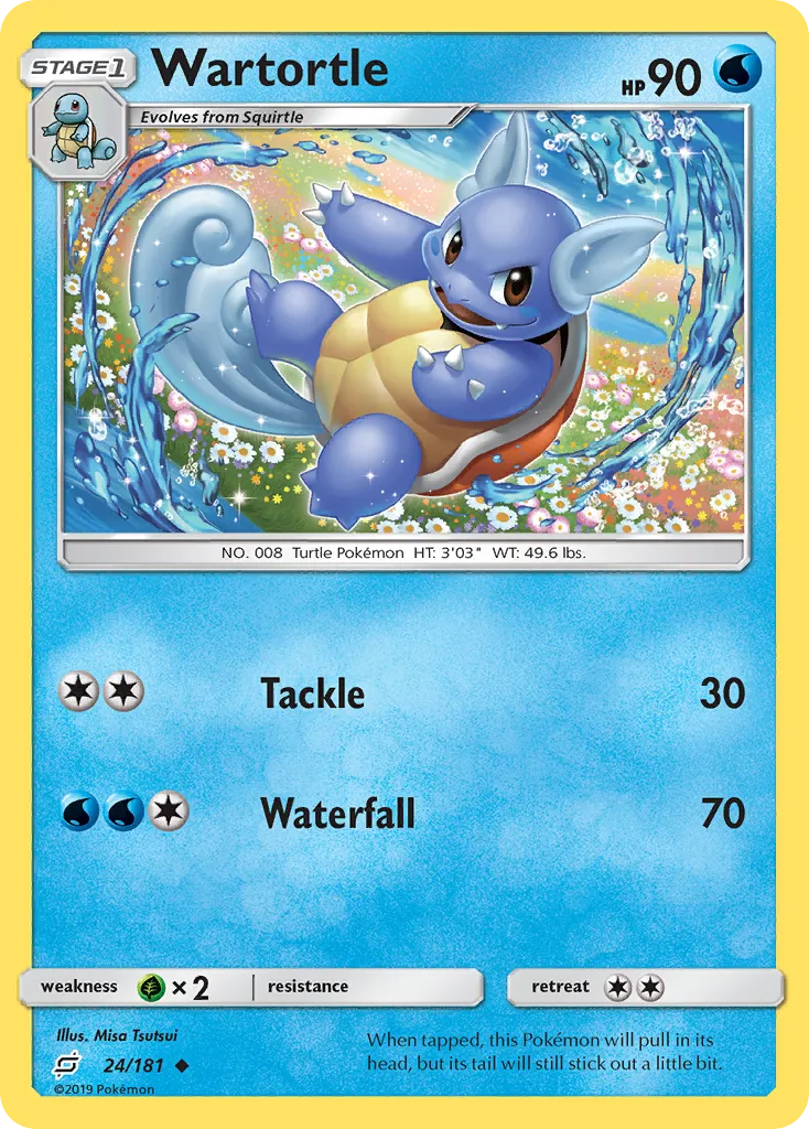 Wartortle — SM - Team Up — Pokémon