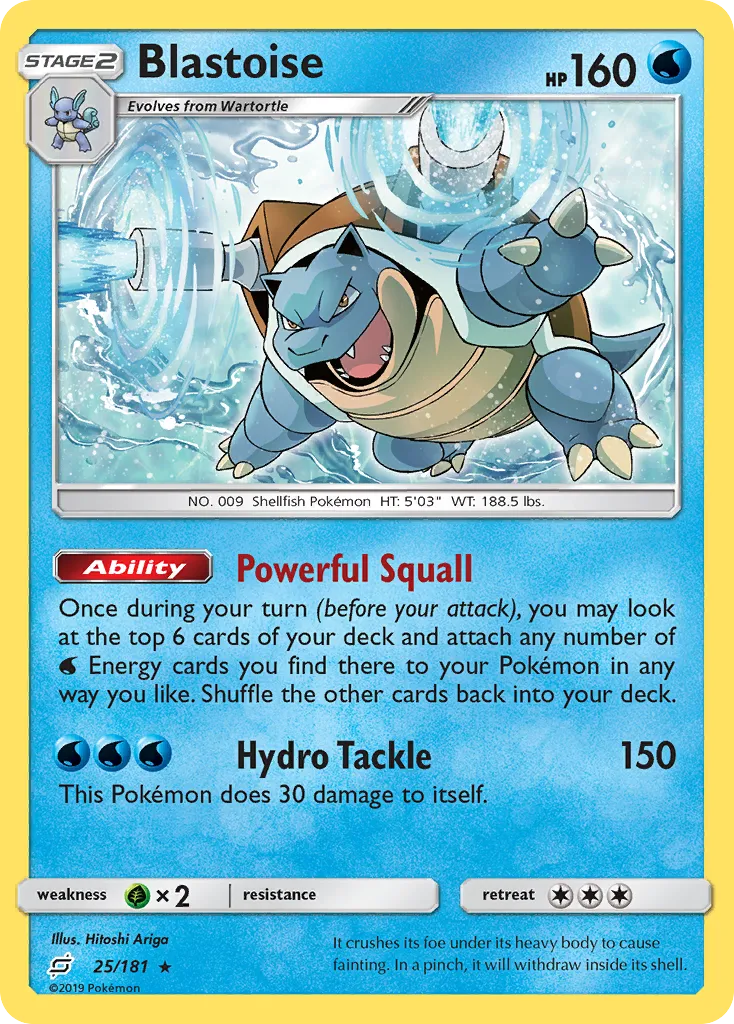 Blastoise — SM - Team Up — Pokemon