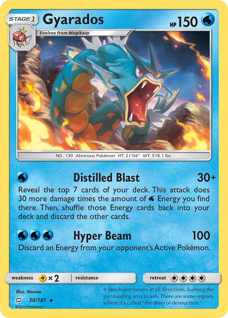 Gyarados — SM - Team Up — Pokémon