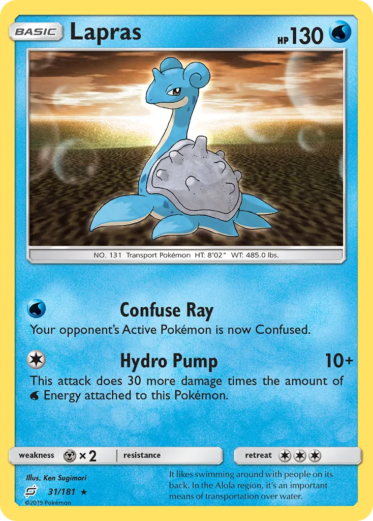 Lapras — SM - Team Up — Pokémon