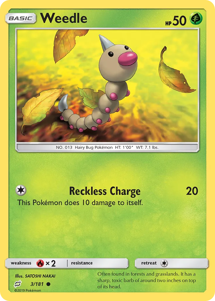 Weedle — SM - Team Up — Pokémon
