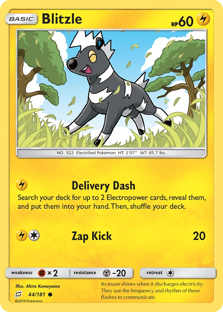 Blitzle — SM - Team Up — Pokémon