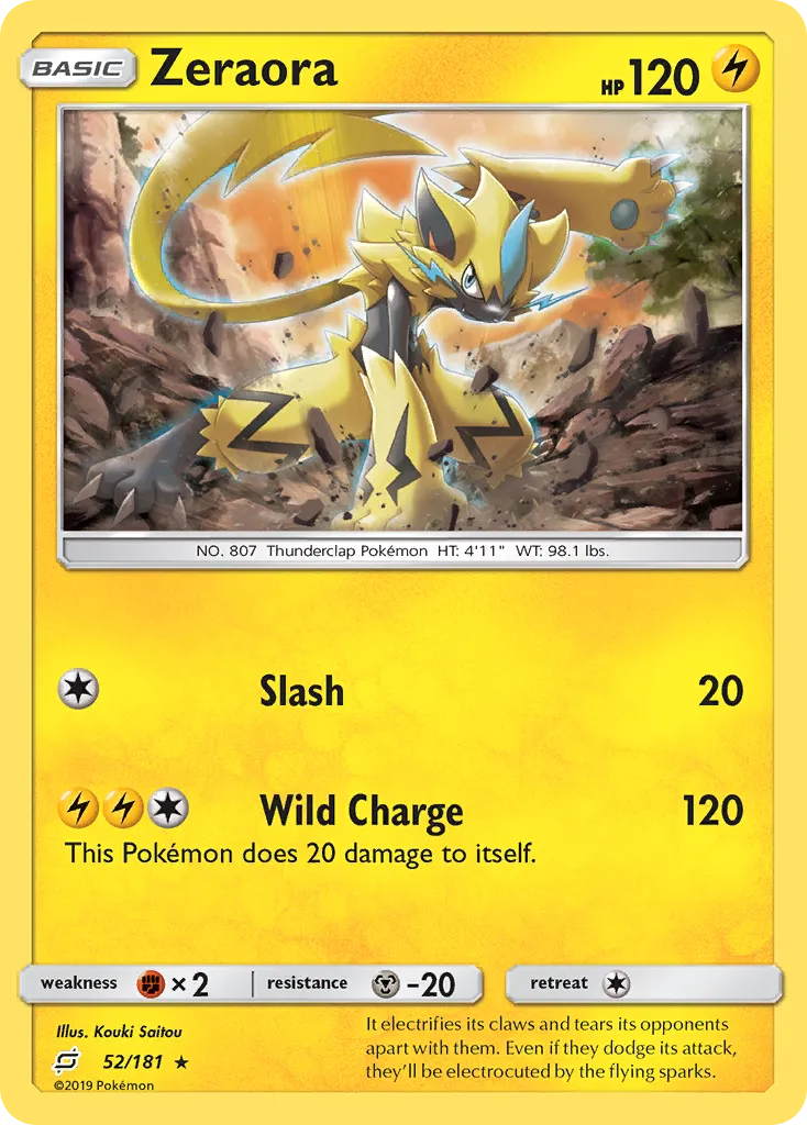 Zeraora — SM - Team Up — Pokemon