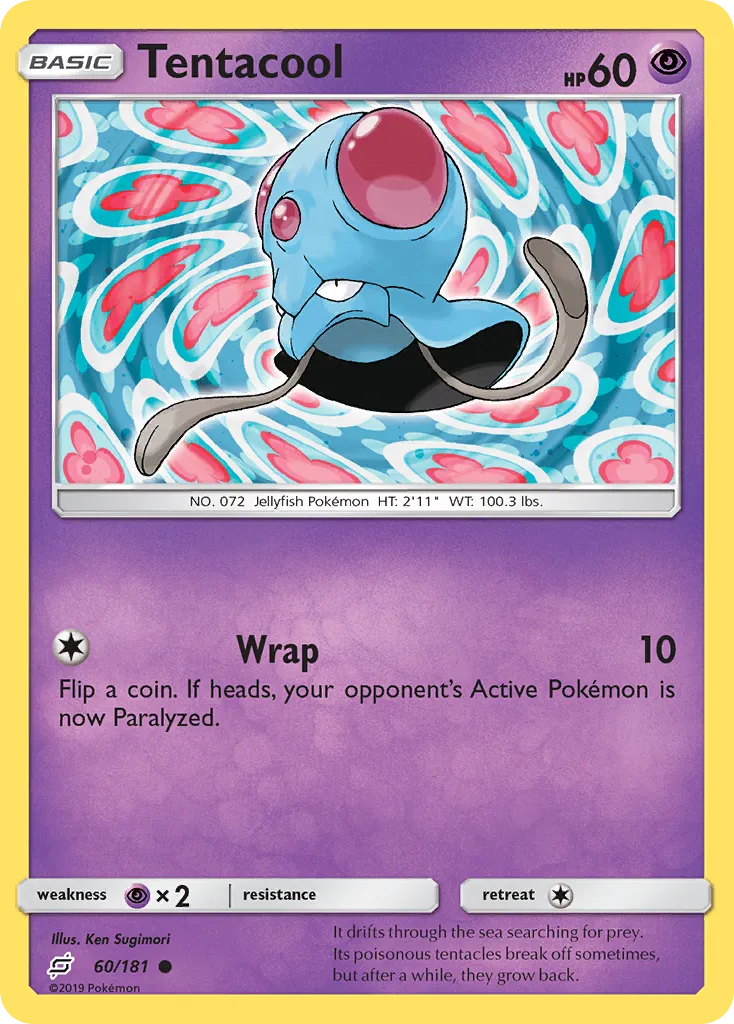Tentacool — SM - Team Up — Pokémon