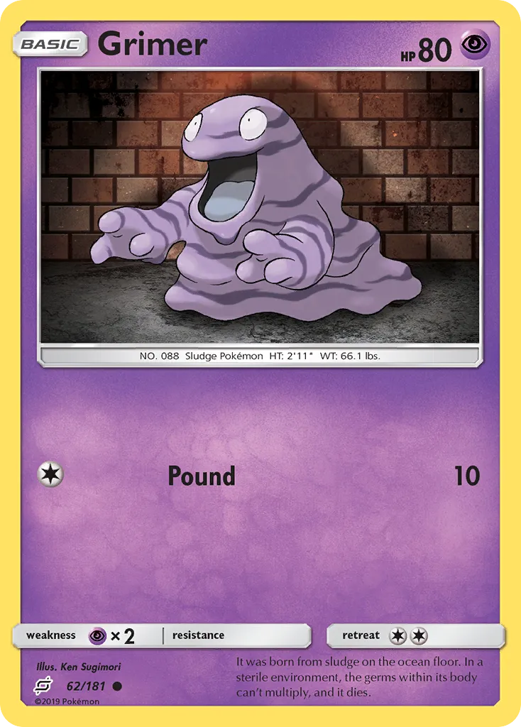 Grimer — SM - Team Up — Pokémon